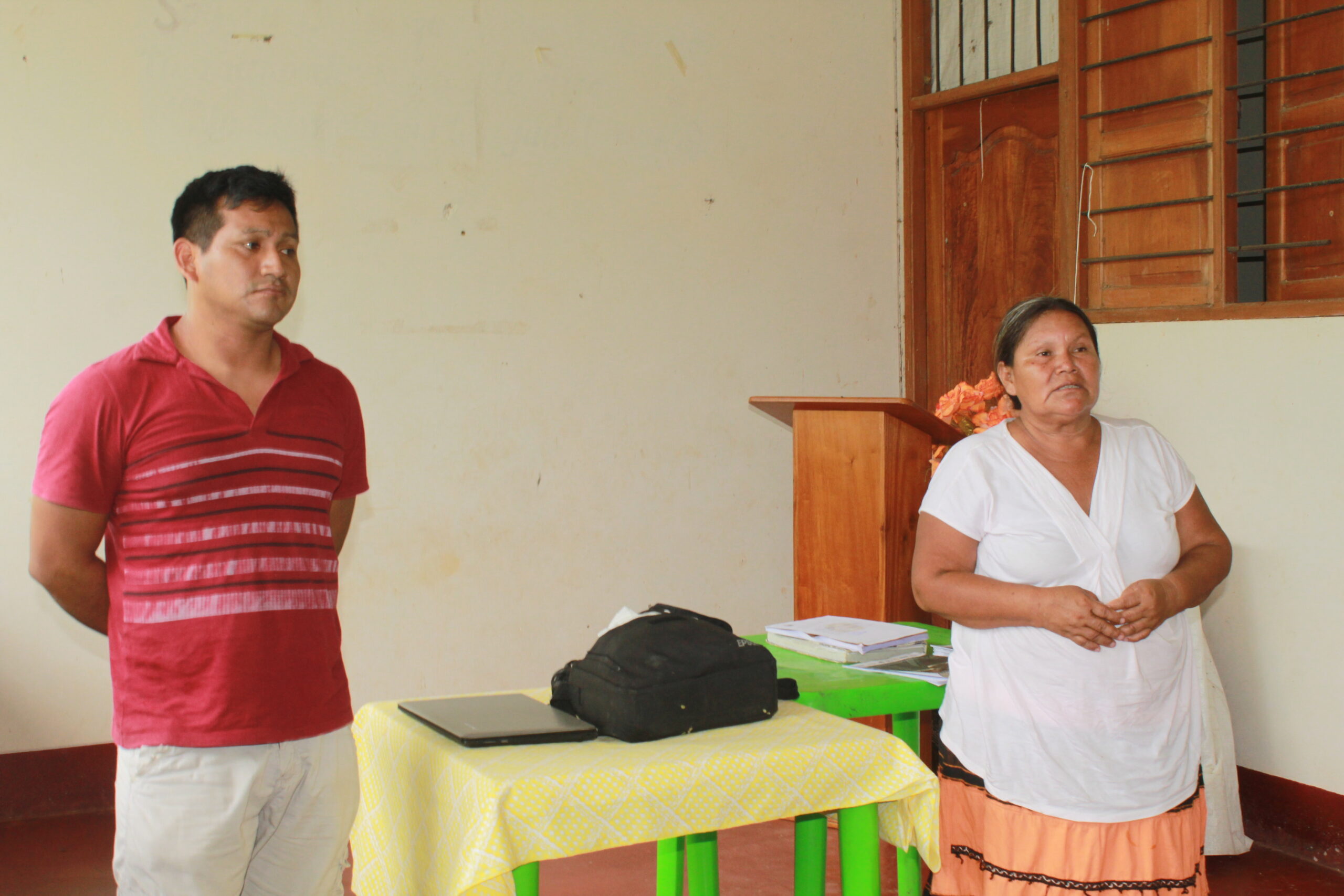 Los directivos del ECA Amarakaeri participaron en las asambleas comunales donde se informó de la política de trabajo de la cogestión y las comunidades socias