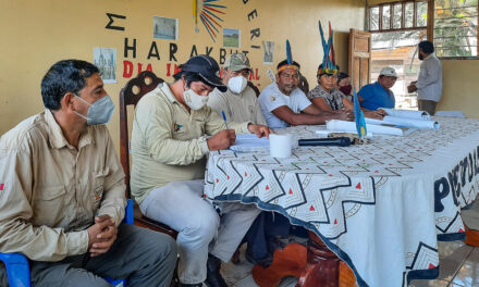 Cogestión de Amarakaeri, Puerto Azul Mberowe y ACCA acuerdan sumar esfuerzos para la conservación y vida plena