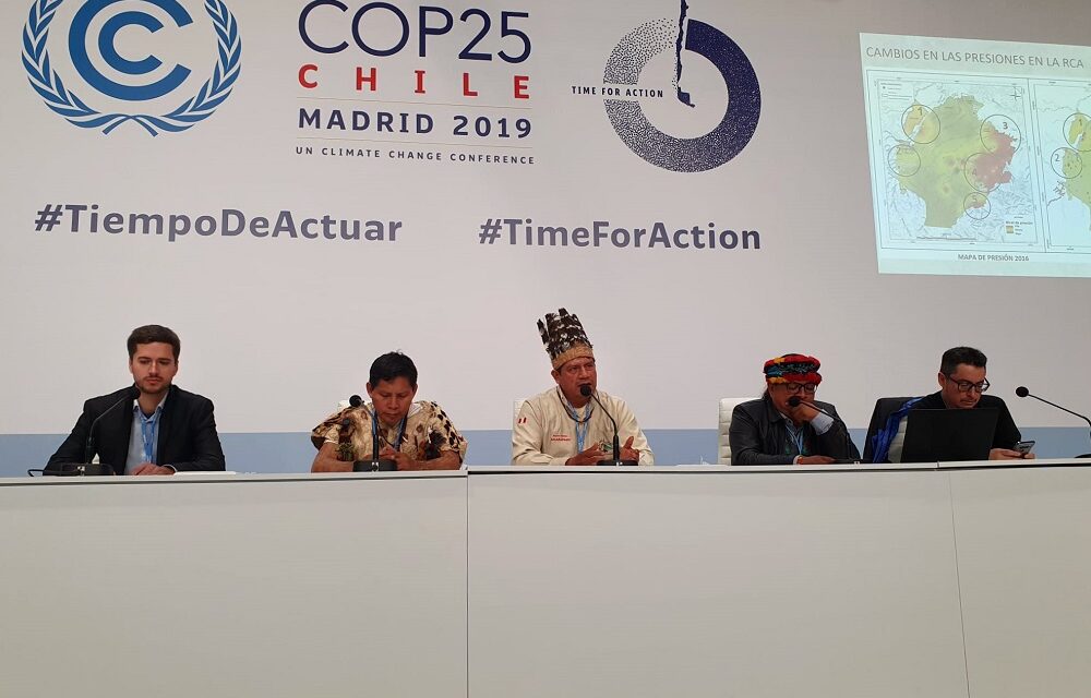COP25: “RIA vive en Amarakeri” es el mensaje que se mantiene en la reserva comunal por ser una experiencia piloto exitosa