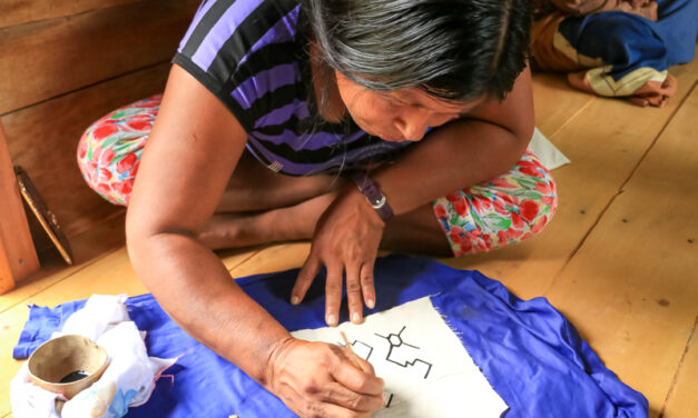 Comunidad nativa Diamante del pueblo Yine