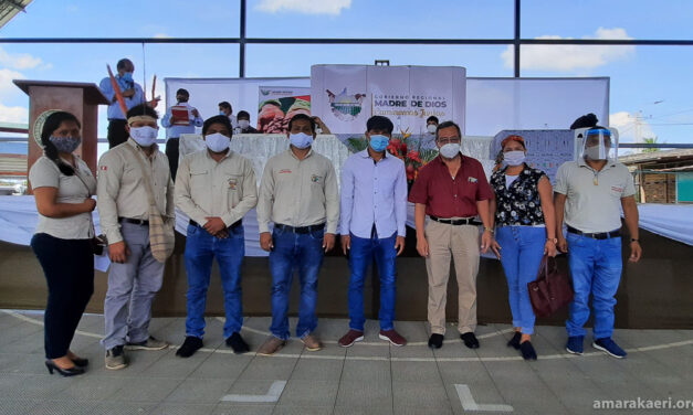 Cogestión Amarakaeri presente en la suscripción de convenios entre el gobierno regional de Madre de Dios y los agentes económicos organizados ganadores del fondo PROCOMPITE 2020 GOREMAD