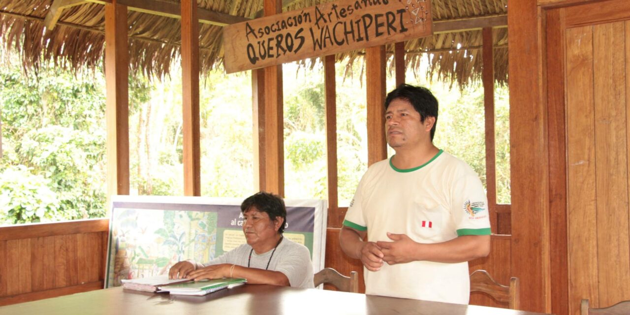 Walter Quertehuari fue electo presidente del ECA Amarakaeri