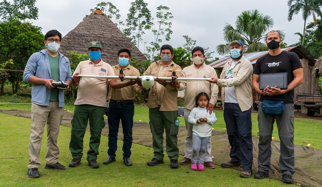 Cogestión de Amarakaeri recibe dos drones VTOL para fortalecer sistema de Vigilancia y Control