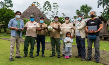 Cogestión de Amarakaeri recibe dos drones VTOL para fortalecer sistema de Vigilancia y Control
