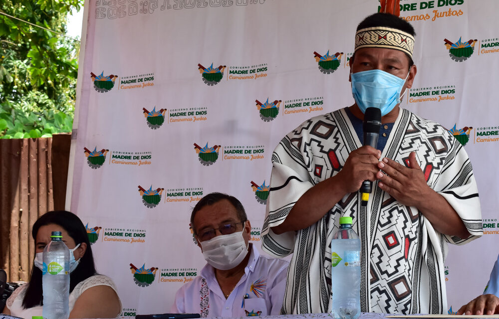 Comunidad nativa Diamante recibe bienes en marco de Procompite 2020