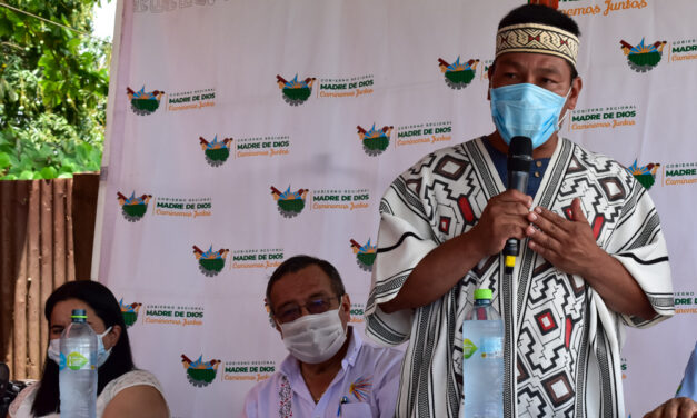 Comunidad nativa Diamante recibe bienes en marco de Procompite 2020