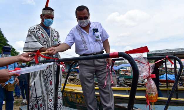 Comunidad nativa Diamante recibe bienes en marco de Procompite 2020