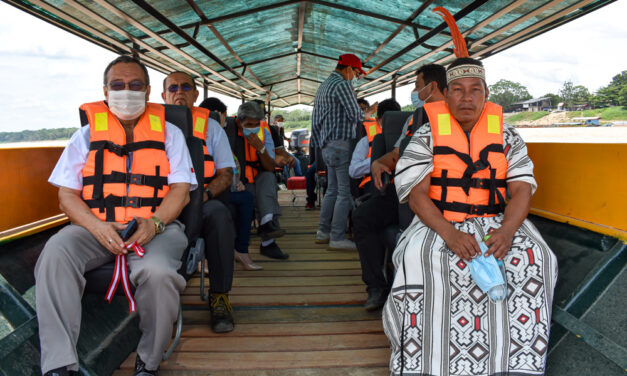 Comunidad nativa Diamante recibe bienes en marco de Procompite 2020