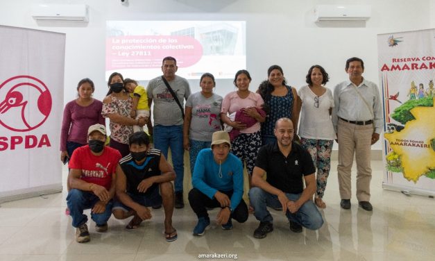 Comunidades socias de Amarakaeri iniciarán proceso de registro de sus conocimientos tradicionales
