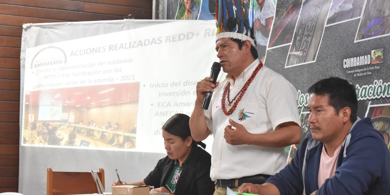 Comunidades socias de Amarakaeri aprueban informe de gestión 2022 y POA 2023 del ECA Amarakaeri