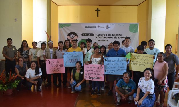 Pueblos indígenas y colectivos juveniles de Madre de Dios fortalecen sus capacidades sobre el Acuerdo de Escazú y derechos humanos