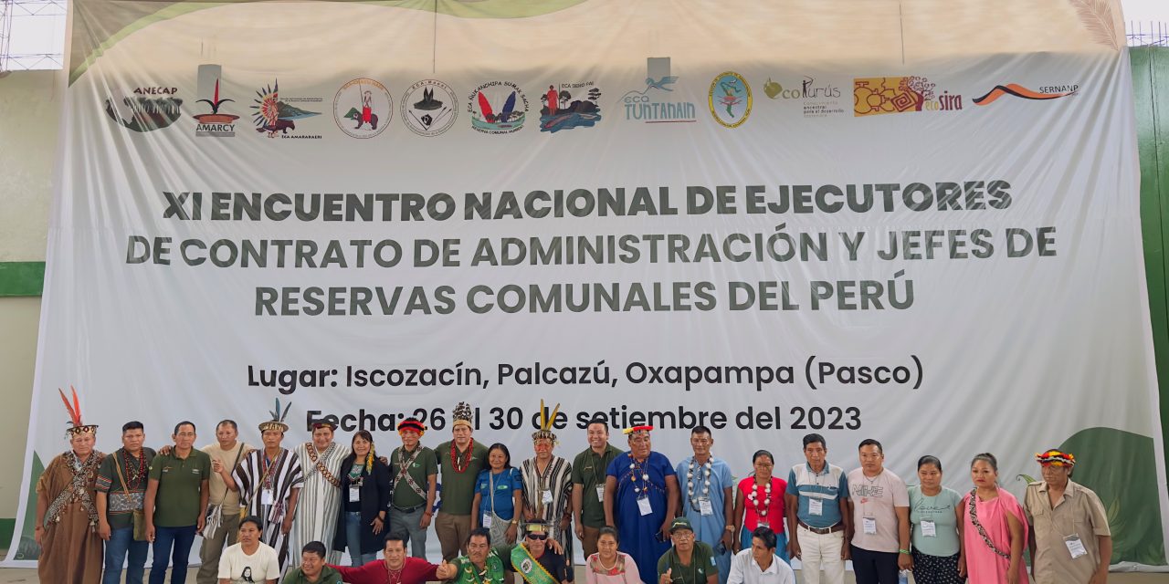 Cogestión de Amarakaeri muestra sus principales logros en el XI Encuentro Nacional de ECA
