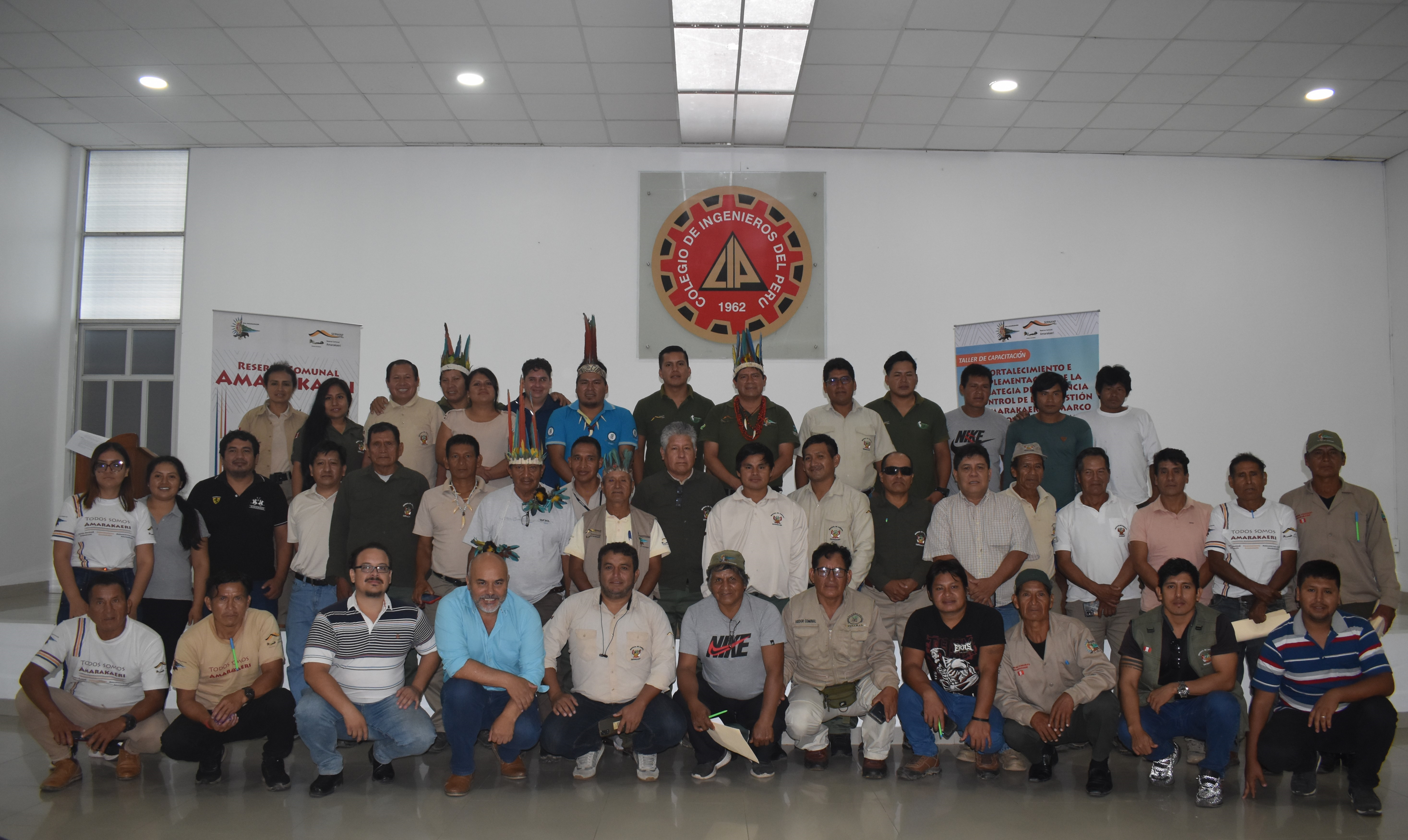 Cogestión de Amarakaeri junto al equipo de Vigilancia y Control de área