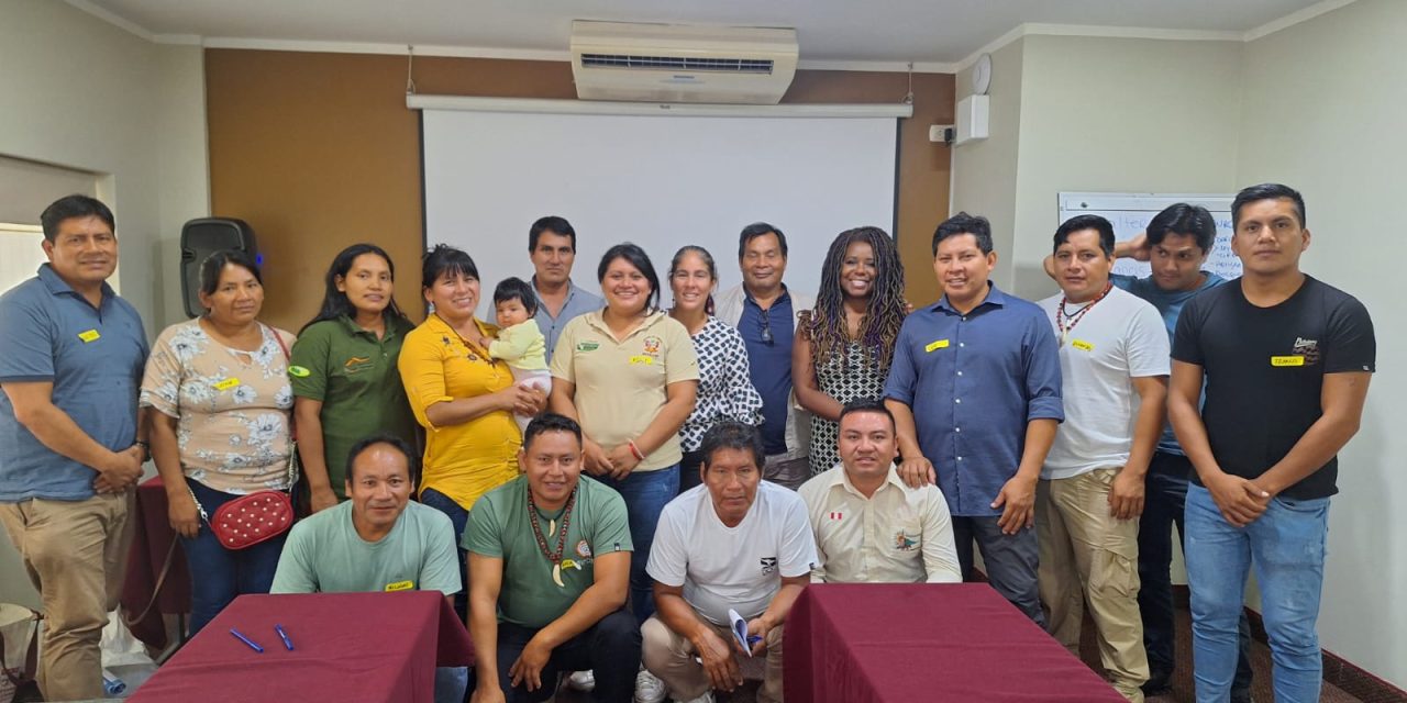 Líderes y lideresas de Amarakaeri fortalecen sus capacidades comunicativas con taller sobre media training