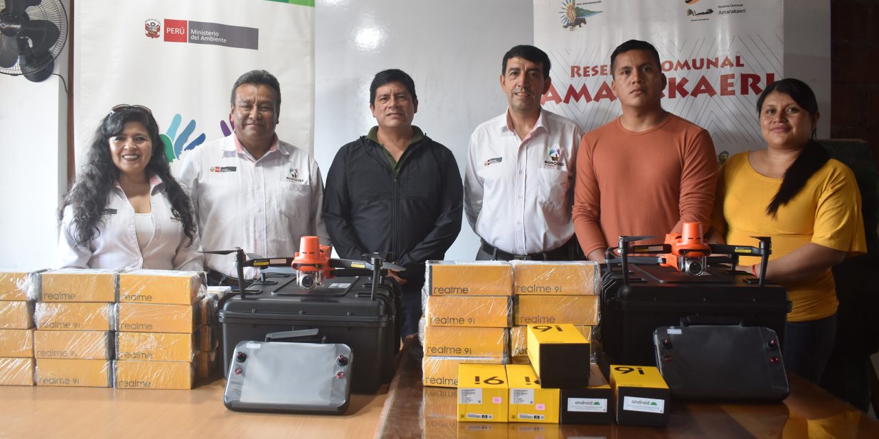 ECA Amarakaeri recibe segunda entrega de bienes por parte del proyecto FIB – BID