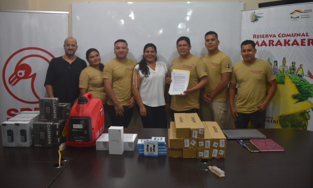 ECA Amarakaeri recibe equipos e indumentaria para fortalecer la gestión de la Reserva Comunal Amarakaeri