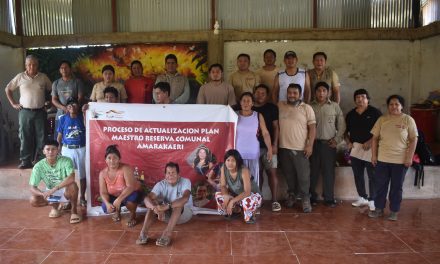 Cogestión de la Reserva Comunal Amarakaeri realiza talleres en sus comunidades nativas socias para la actualización del Plan Maestro del área