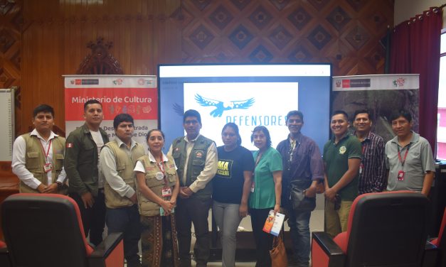 Cogestión de la Reserva Comunal Amarakaeri brinda charla informativa sobre los Sitios Arqueológicos Rostro Harakbut y Casa del Inca