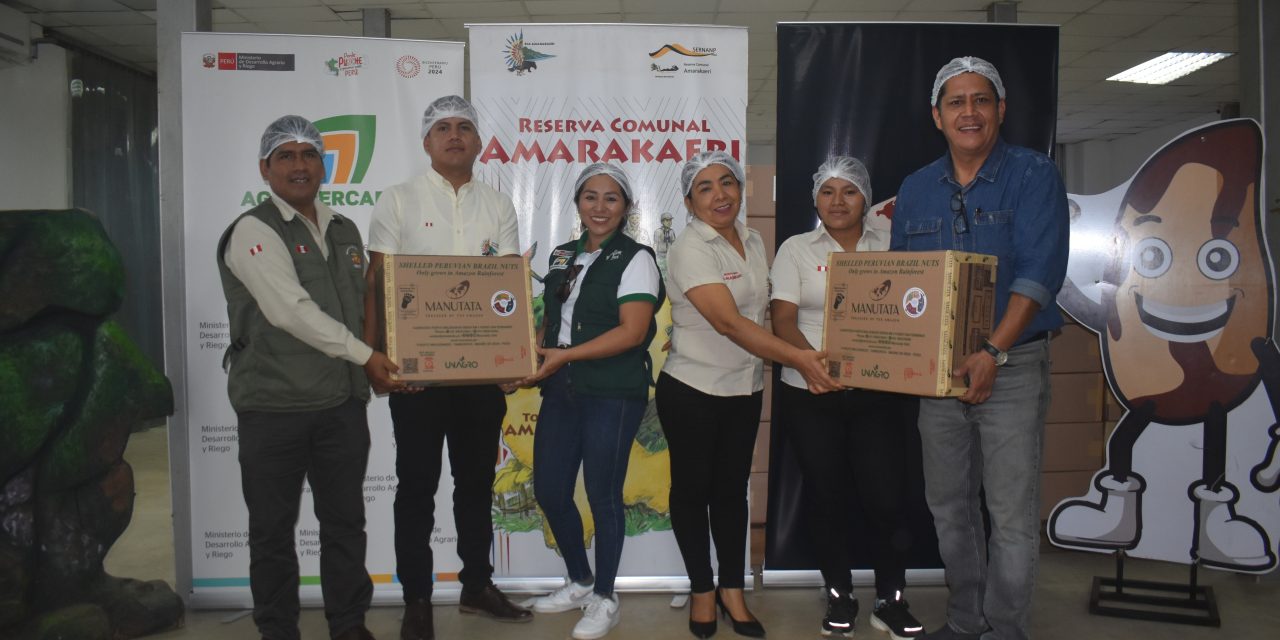 Castaña proveniente de la Reserva Comunal Amarakaeri se exportará por primera vez al mercado de la India