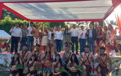 Ministro del Ambiente anuncia financiamiento de proyectos para comunidades nativas por la protección de sus bosques con la presencia de la presidenta de la República