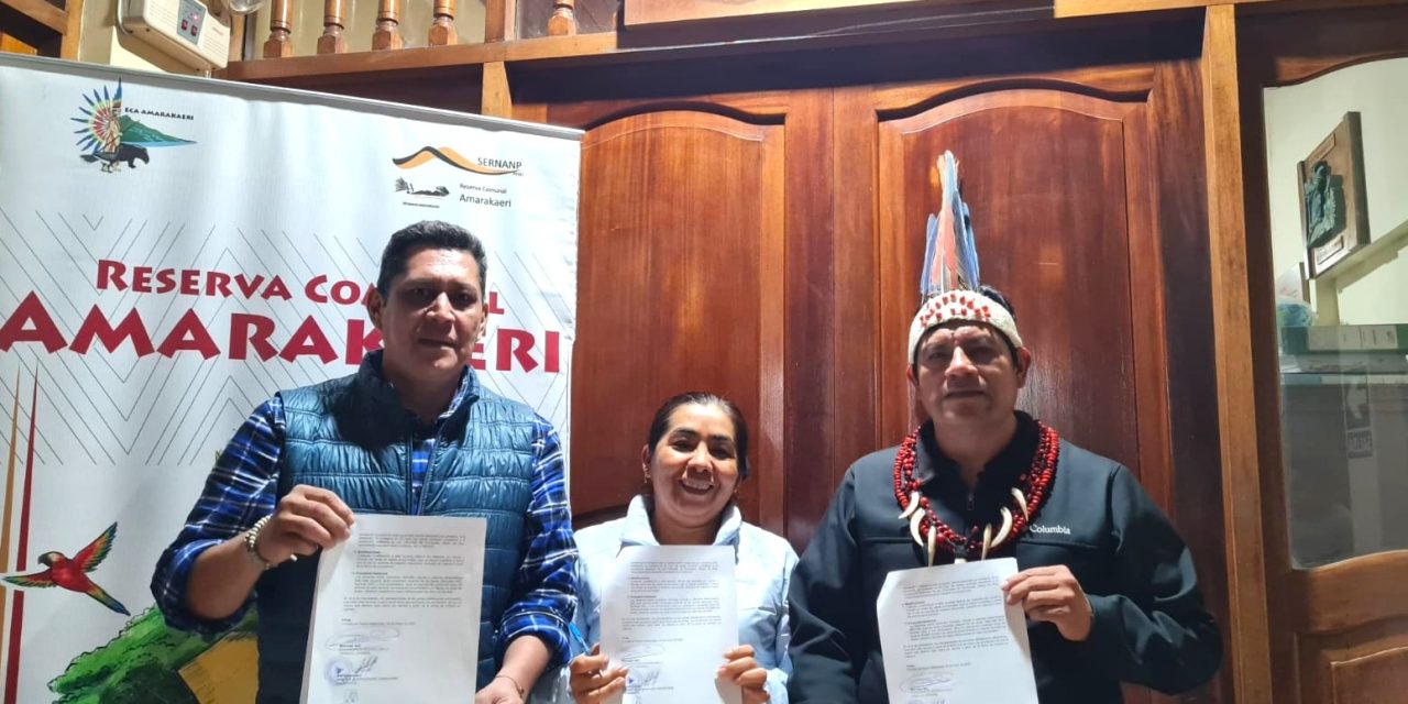 Manutata SAC, Numberi SAC y ECA Amarakaeri suscriben acuerdo comercial y de joint venture