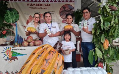Cogestion de Amarakaeri y Numberi SAC participan en la 35° Feria Agropecuaria de Madre de Dios