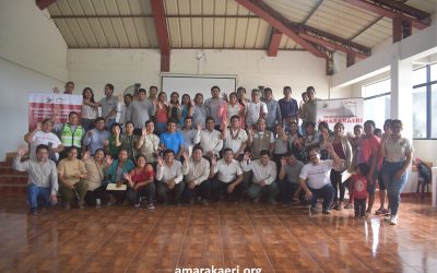Cogestión de la Reserva Comunal Amarakaeri realiza talleres descentralizados en marco del proceso de actualización del Plan Maestro del área