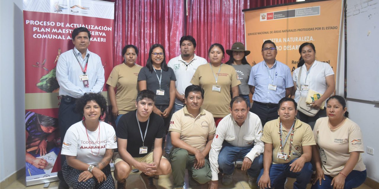 Cogestión de Amarakaeri realiza talleres con grupos de interés para la actualización del Plan Maestro del área