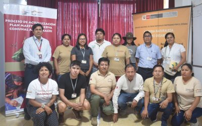 Cogestión de Amarakaeri realiza talleres con grupos de interés para la actualización del Plan Maestro del área