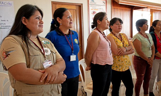 Mujeres indígenas consolidan la gestión del territorio ancestral de la Reserva Comunal Amarakaeri