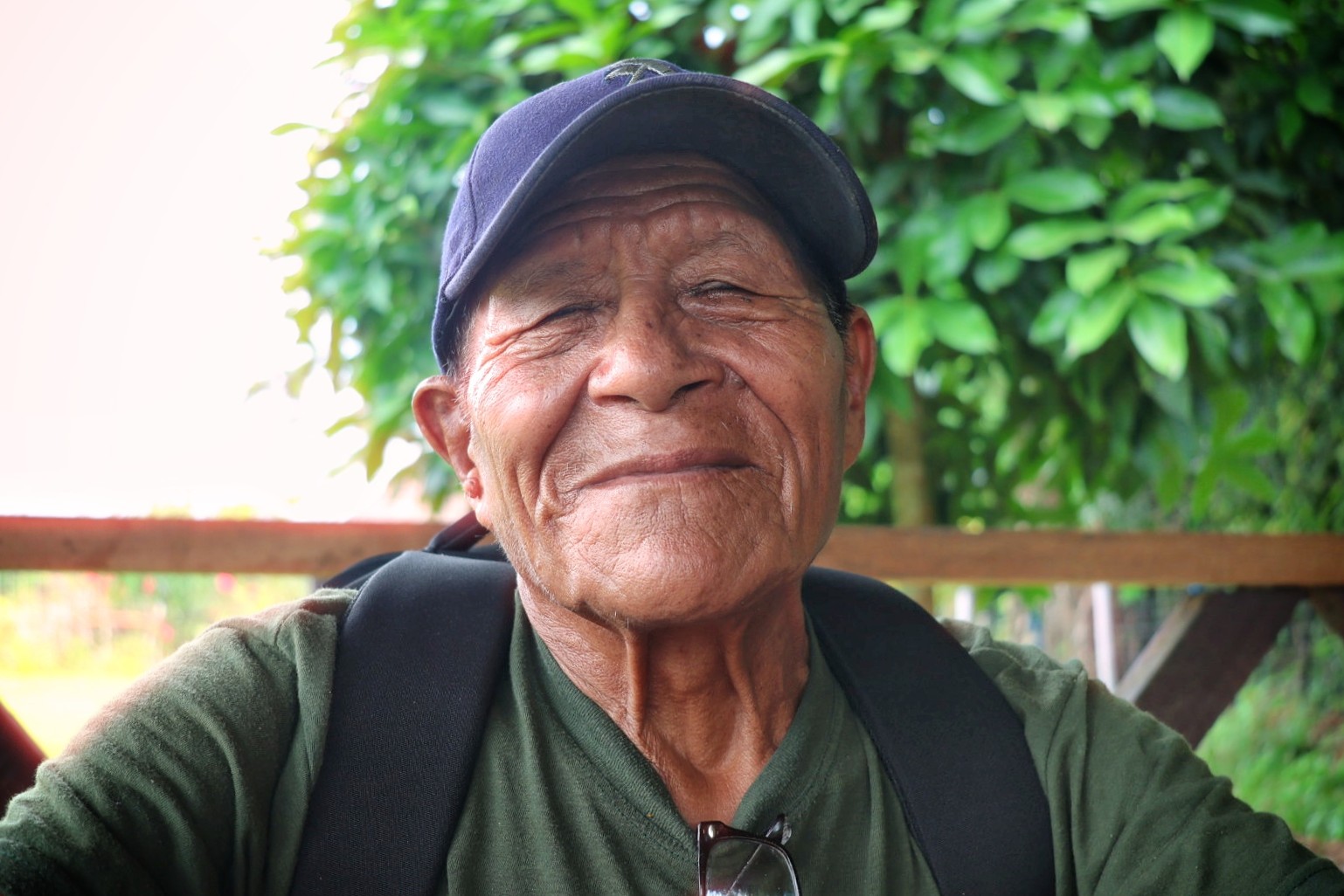 Andrés Moqui es vigilante comunal de Amarakaeri, dedicando gran parte de su vida a la protección de su territorio ancestral